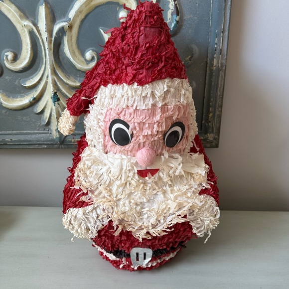 Other - Vintage Santa Claus piñata tissue paper